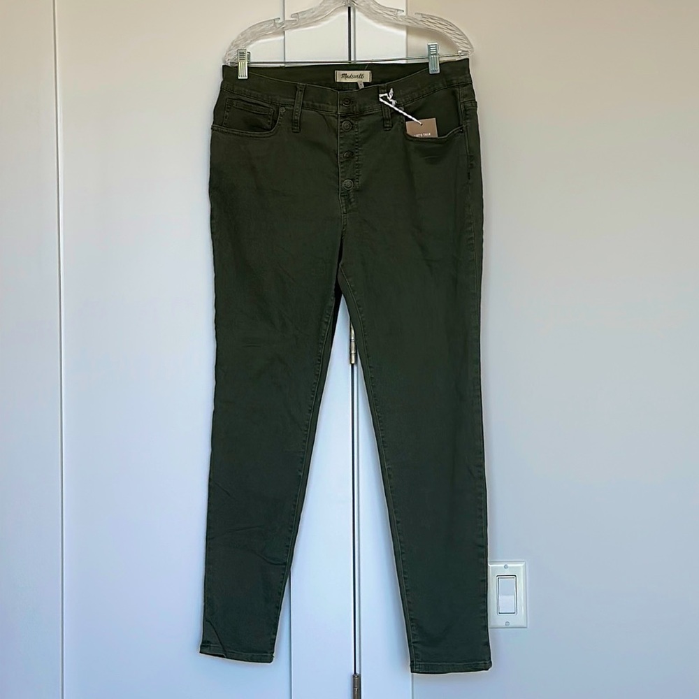 Madewell 9” High Rise Skinny Jeans